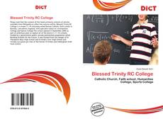 Couverture de Blessed Trinity RC College