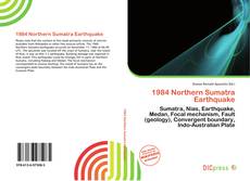 1984 Northern Sumatra Earthquake的封面