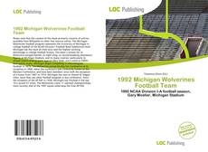 Bookcover of 1992 Michigan Wolverines Football Team