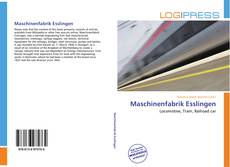 Bookcover of Maschinenfabrik Esslingen