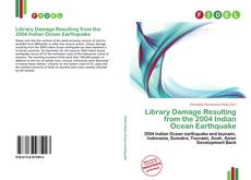 Portada del libro de Library Damage Resulting from the 2004 Indian Ocean Earthquake