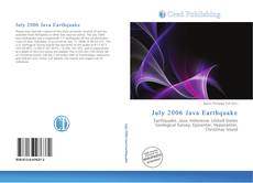 Portada del libro de July 2006 Java Earthquake