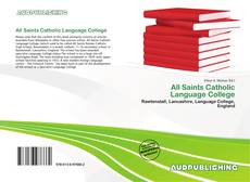 Copertina di All Saints Catholic Language College