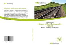 Couverture de History of Rail Transport in Poland