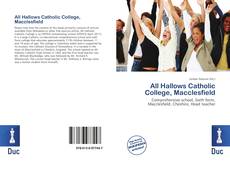 Bookcover of All Hallows Catholic College, Macclesfield