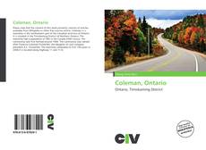 Portada del libro de Coleman, Ontario