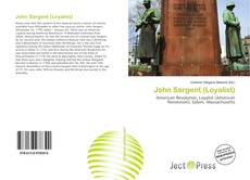 Portada del libro de John Sargent (Loyalist)