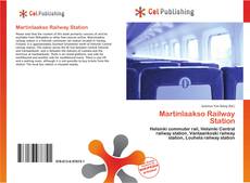 Buchcover von Martinlaakso Railway Station