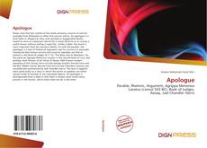 Bookcover of Apologue