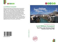 Bookcover of Lord William Campbell