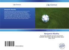 Portada del libro de Benjamin Martha