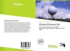 Bookcover of Christy O'Connor Snr