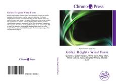 Bookcover of Golan Heights Wind Farm