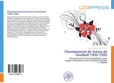 Capa do livro de Championnat de Suisse de Football 1992-1993 