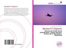 Capa do livro de Abrams P-1 Explorer 