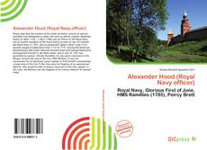 Alexander Hood (Royal Navy officer)的封面