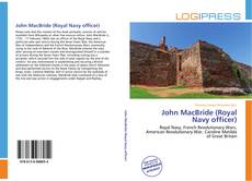 Capa do livro de John MacBride (Royal Navy officer) 