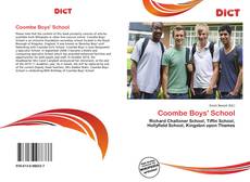 Coombe Boys' School的封面