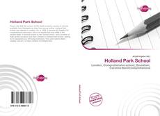 Capa do livro de Holland Park School 