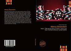 Buchcover von Henry Orenstein