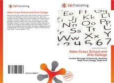 Capa do livro de Abbs Cross School and Arts College 