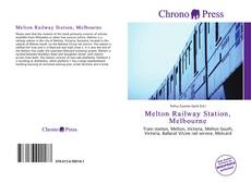 Capa do livro de Melton Railway Station, Melbourne 