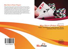 Buchcover von Max Stern (Poker Player)