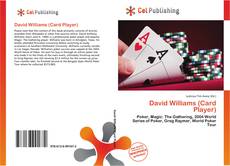 Buchcover von David Williams (Card Player)