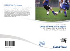 Portada del libro de 2008–09 UAE Pro-League