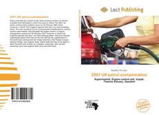 Capa do livro de 2007 UK petrol contamination 