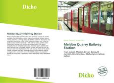 Capa do livro de Meldon Quarry Railway Station 