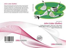 Capa do livro de John Lister (Golfer) 