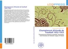 Capa do livro de Championnat d'Irlande de Football 1952-1953 