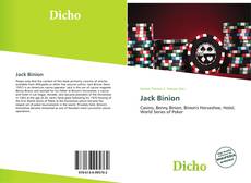 Capa do livro de Jack Binion 