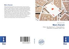 Buchcover von Marc Karam