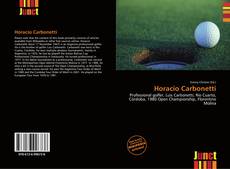 Buchcover von Horacio Carbonetti