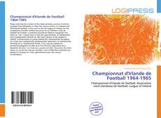 Capa do livro de Championnat d'Irlande de Football 1964-1965 