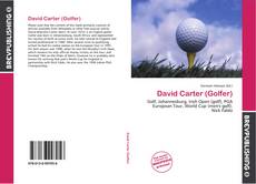 Portada del libro de David Carter (Golfer)