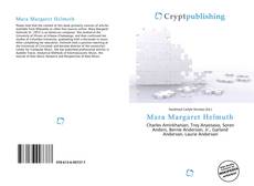 Bookcover of Mara Margaret Helmuth