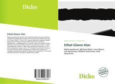 Capa do livro de Ethel Glenn Hier 