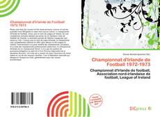 Championnat d'Irlande de Football 1972-1973的封面