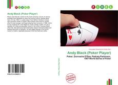 Portada del libro de Andy Black (Poker Player)