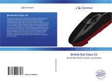 Capa do livro de British Rail Class 53 