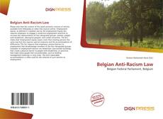 Bookcover of Belgian Anti-Racism Law