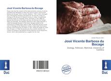 José Vicente Barbosa du Bocage的封面