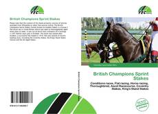 Buchcover von British Champions Sprint Stakes