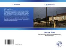 Capa do livro de L'Art de Vivre 