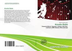 Buchcover von Keedie Babb