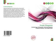 Portada del libro de Frank Chapman