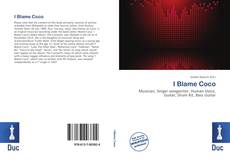 Bookcover of I Blame Coco